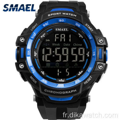 SMAEL Marque Hommes Montres De Sport Hommes Militaire Multifonction